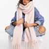Scarves*My Accessories London Super Soft Blanket Scarf In Light Pink