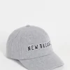 Caps*New Balance Collegiate Logo Baseball Cap In Slate Grey