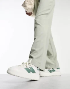 Sportswear*New Balance Ct302 Trainers In Green White