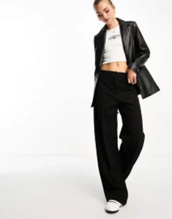 Suits & Tailoring*New Look Faux Leather Blazer In Black