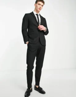 Suits & Tailoring*New Look Slim Suit In Black