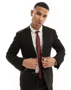 Suits & Tailoring*New Look Slim Suit In Black