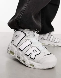 Sportswear*Nike Air More Uptempo Trainers In Grey