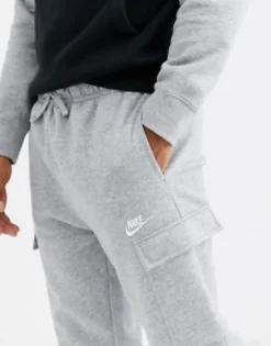 Tracksuits*Nike Club Cargo Fleece Joggers In Grey