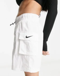 Shorts*Nike Essential Woven Cargo Shorts In White