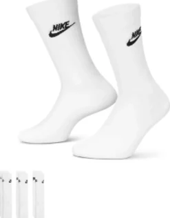 Gifts*Nike Everyday Essential 3 Pack Socks In White
