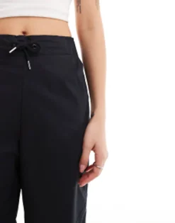 Sportswear*Nike Mini Swoosh High Rise Woven Trousers In Black