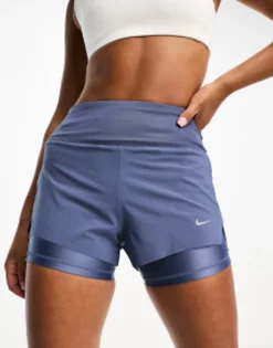 Shorts*Nike Running Dri-Fit 3In 2 In 1 Shorts In Blue