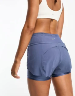 Shorts*Nike Running Dri-Fit 3In 2 In 1 Shorts In Blue