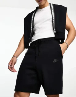 Shorts*Nike Tech Fleece Shorts In Black