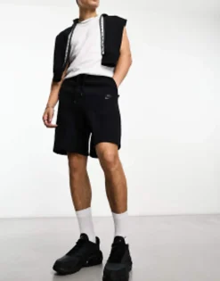 Shorts*Nike Tech Fleece Shorts In Black