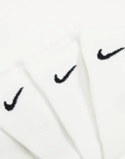 Sportswear*Nike Training 3 Pack Crew Socks In White