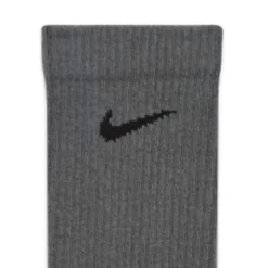 Socks*Nike Training Everyday Plus 3 Pack Socks In , Smoke And Bone Grey