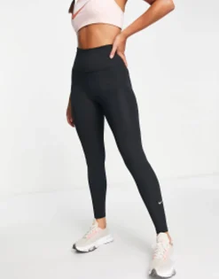 Trousers & Leggings*Nike Training One Dri-Fit High Rise Sculpt Leggings In Black