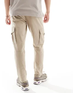 Trousers & Chinos*Only & Sons Slim Fit Cargo Trouser In Beige Crockery