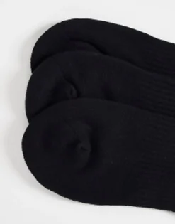 Socks*Polo Ralph Lauren 3 Pack Sport Socks With Pony Logo In Black