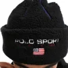 Beanies*Polo Ralph Lauren Sport Capsule Borg Beanie In With Logo Black