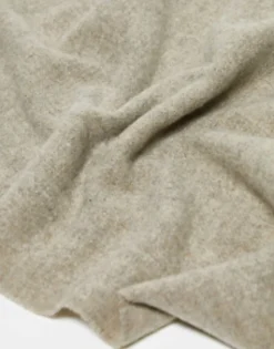 Scarves*Polo Ralph Lauren Wool Scarf In With Pony Logo Tan