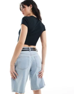 Multipacks*Pull&Bear 2 Pack Ribbed Baby Tee In Black White
