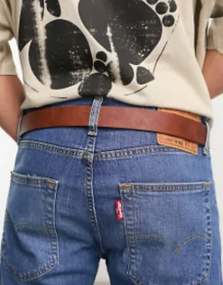 Belts*Pull&Bear Faux Leather Belt In Brown