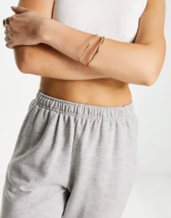Tracksuits & Joggers*Pull&Bear Jogger In Marl Grey