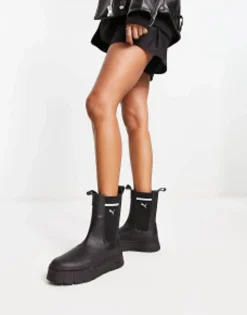 Chelsea Boots*Puma Mayze Stack Chelsea Boots In Black