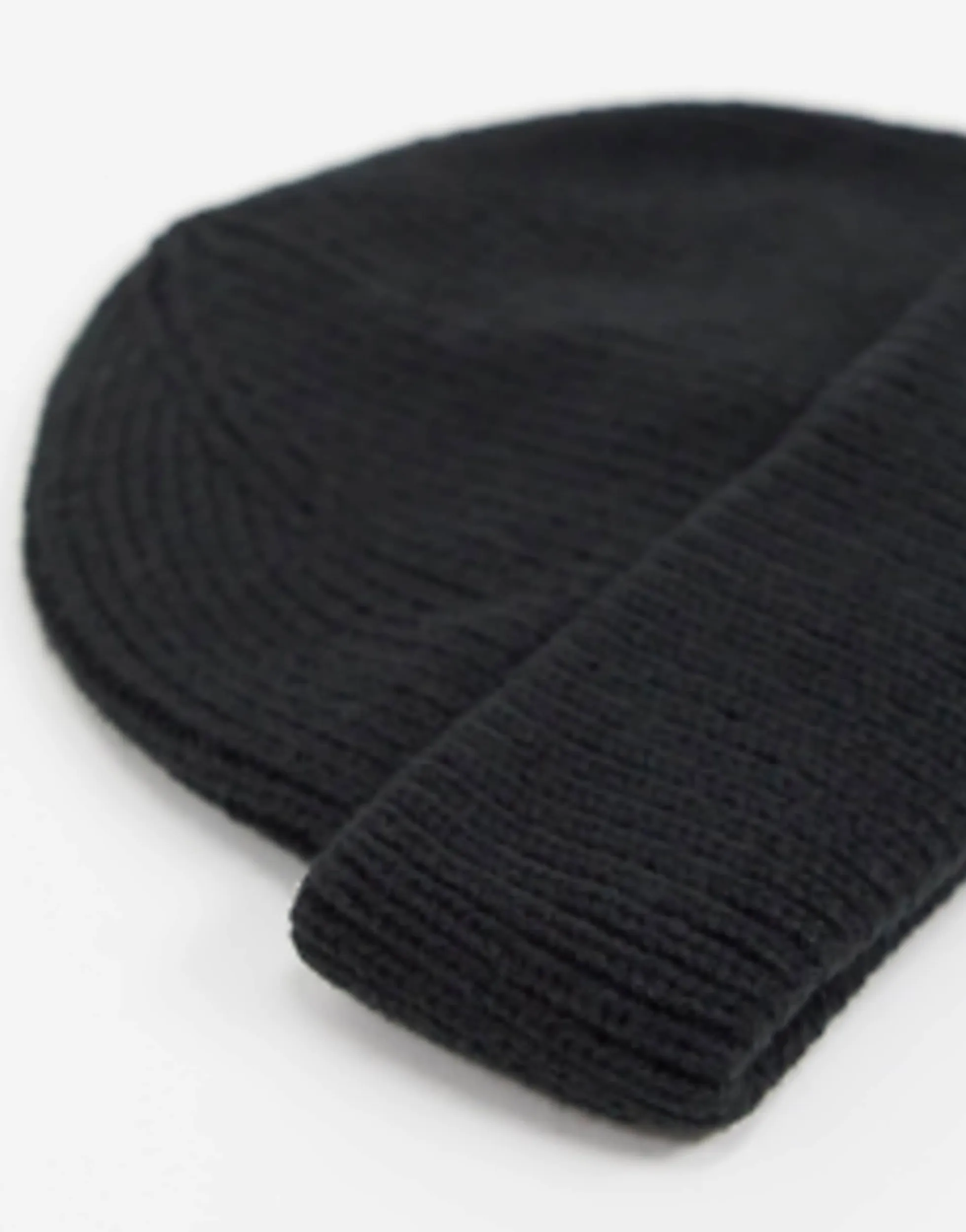 Hats*Reclaimed Vintage Inspired Unisex Fisherman Beanie In Black