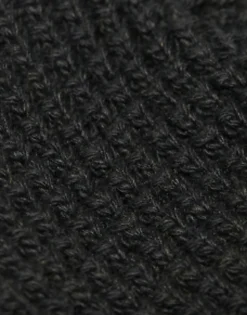 Caps & Hats*Reclaimed Vintage Unisex Waffle Beanie In Co-Ord Charcoal
