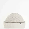 Beanies*Reclaimed Vintage Unisex Waffle Beanie In Ecru