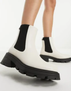 Chelsea Boots*Schuh Adaline Chunky Chelsea Boots In Ecru