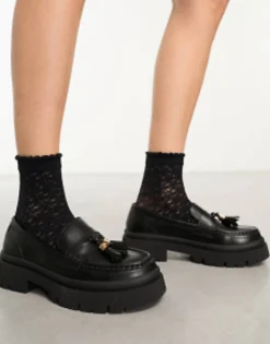 Loafers*Schuh Lester Chunky Loafers In Black