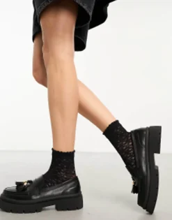 Loafers*Schuh Lester Chunky Loafers In Black