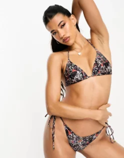 Swimwear & Beachwear*South Beach Bikini In Butterfly Print