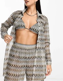 Swimwear & Beachwear*South Beach Embroidered Bikini Mix And Match