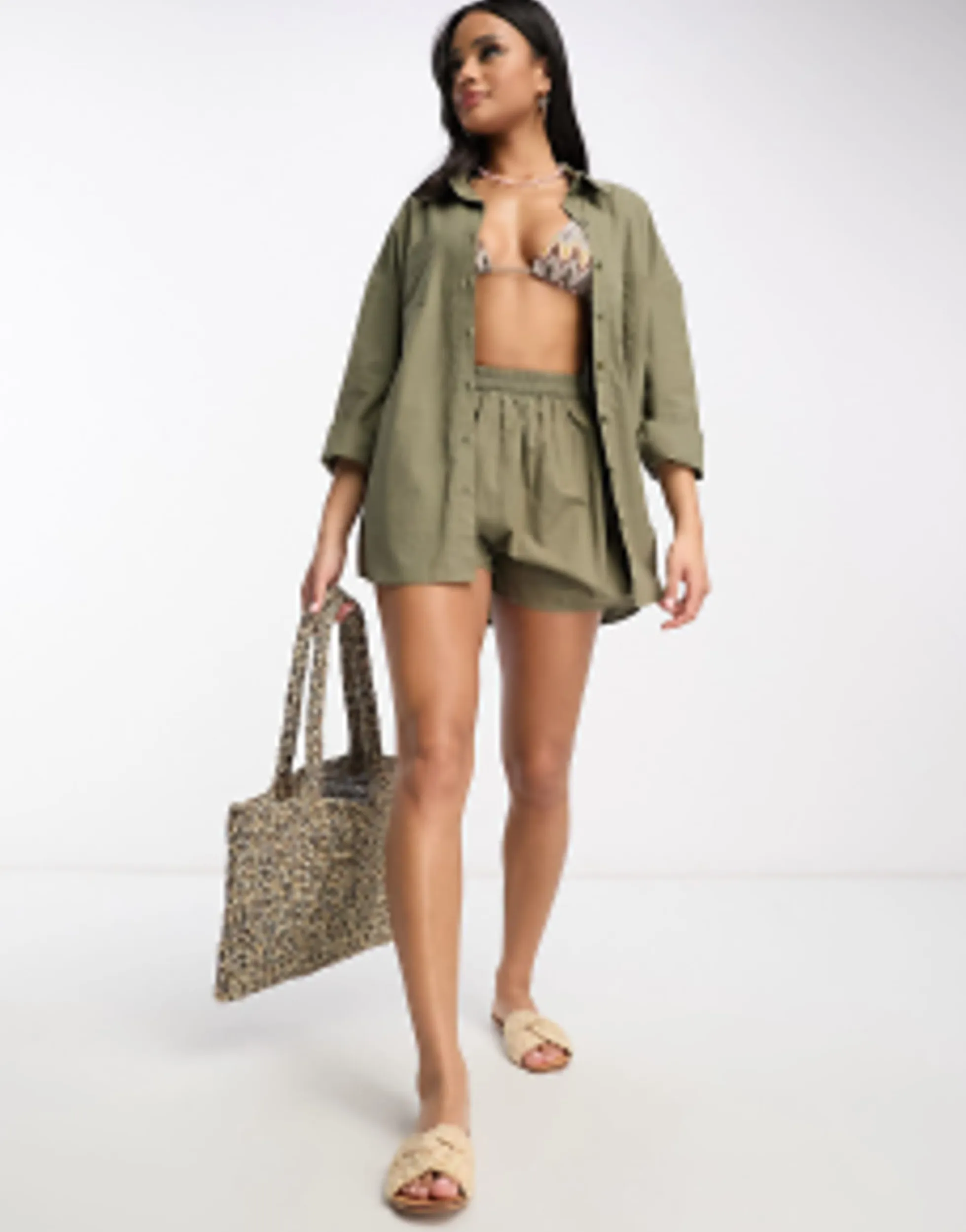 Swimwear & Beachwear*South Beach Mix & Match In Khaki
