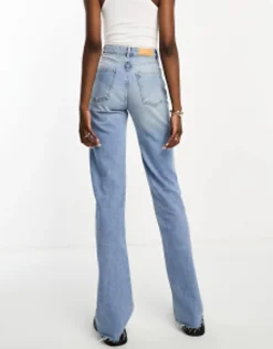Tall*Stradivarius Tall 90S Dad Jean In Vintage Blue