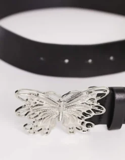 Belts*Tammy Girl Butterfly Shape Belt In Black