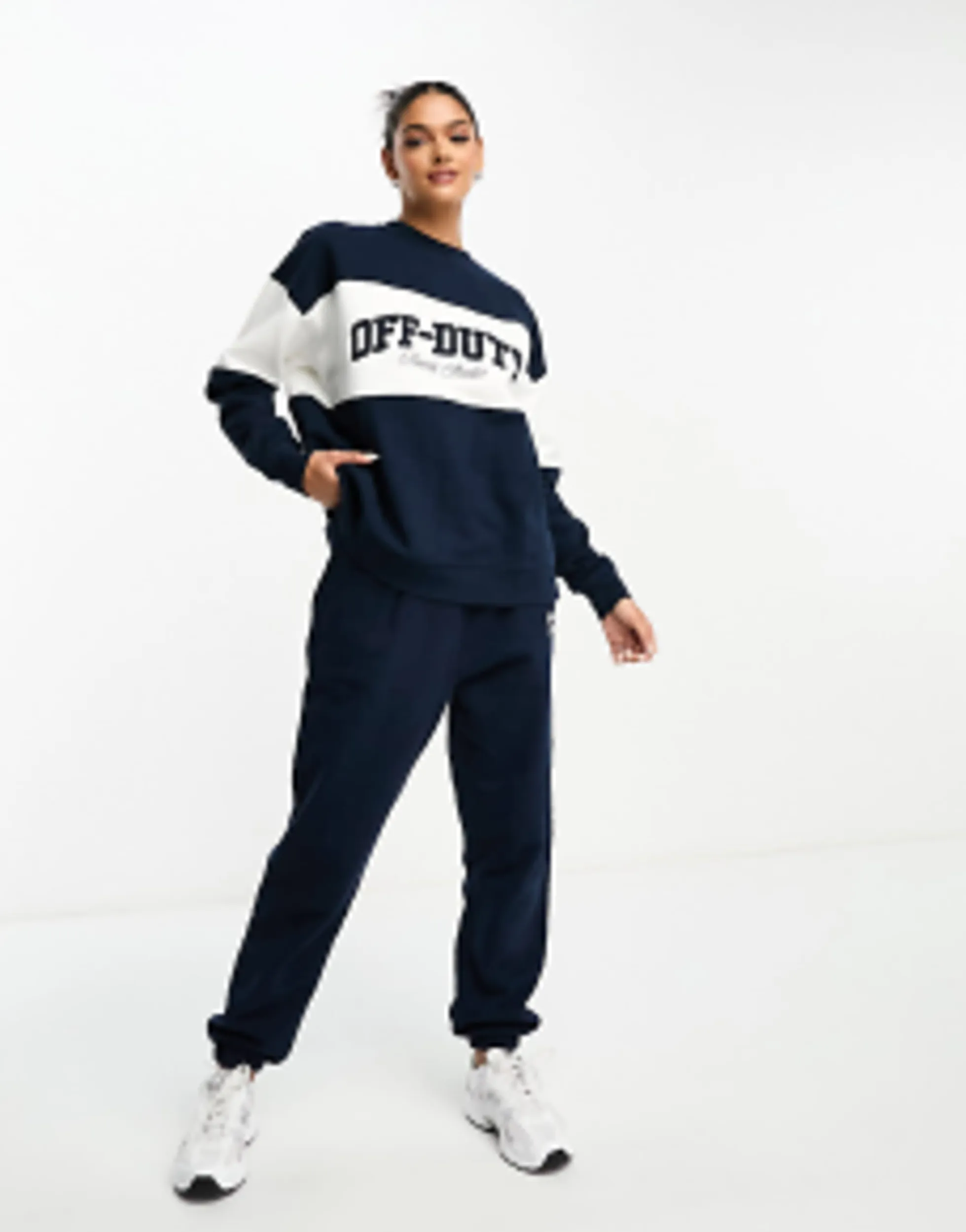 Tracksuits & Joggers*4th & Reckless Off Duty Tracksuit In Navy