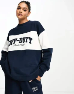 Tracksuits & Joggers*4th & Reckless Off Duty Tracksuit In Navy