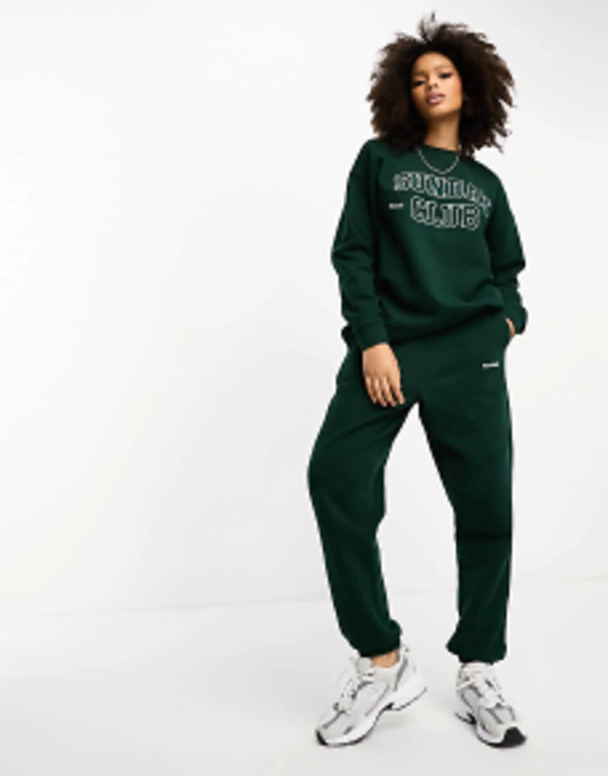 Tracksuits & Joggers*4th & Reckless Sunday Tracksuit In Forest Green