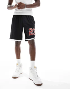 Sportswear*Threadbare Fitness Basketball La Shorts In Black
