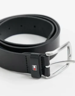 Belts*Tommy Hilfiger New Denton 3.5Cm Leather Belt In Black