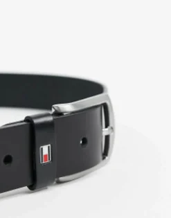 Belts*Tommy Hilfiger New Denton 3.5Cm Leather Belt In Black