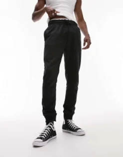 Tracksuits*Topman Jogger In Black