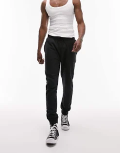 Tracksuits*Topman Jogger In Black