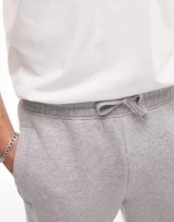Tracksuits*Topman Straight Leg Jogger In Marl Grey