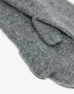 Gloves*Topshop Mae Long Mittens In Charcoal