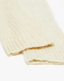 Gloves*Topshop Mae Long Mittens In Cream
