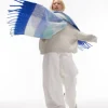 Scarves*Topshop Scarlett Blanket Check Scarf In Blue