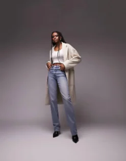Tall*Topshop Tall Chuck On C In Oat
